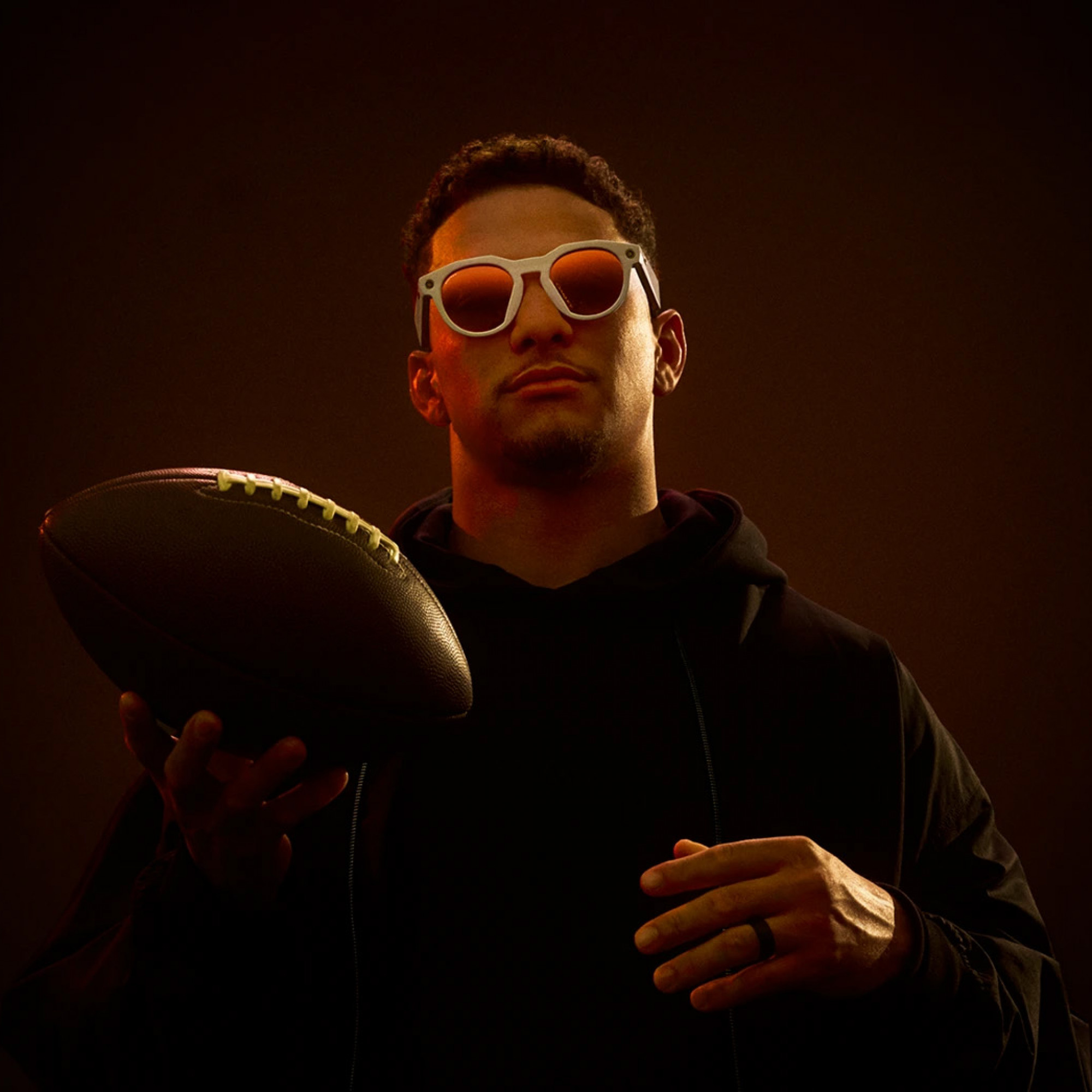 Смарт-очки Oakley Meta HSTN Warm Grey Lens color: Prizm™ Ruby